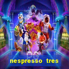 nespresso tres luzes piscando